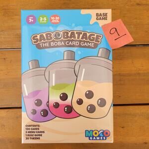 Sabobatage The Boba Card Game - Base Game - Moco Games - NEW - SEALED